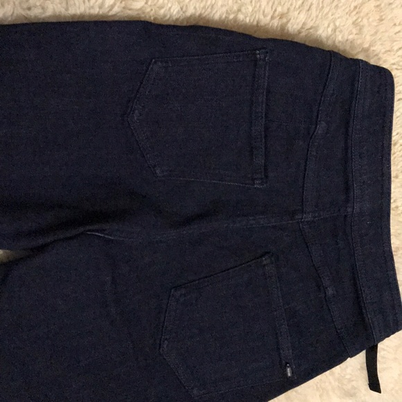 Jeans with lace up front and frill bottom - Picture 4 of 4